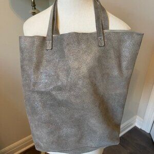 Monserat De lucca slouchy metallic hobo bag